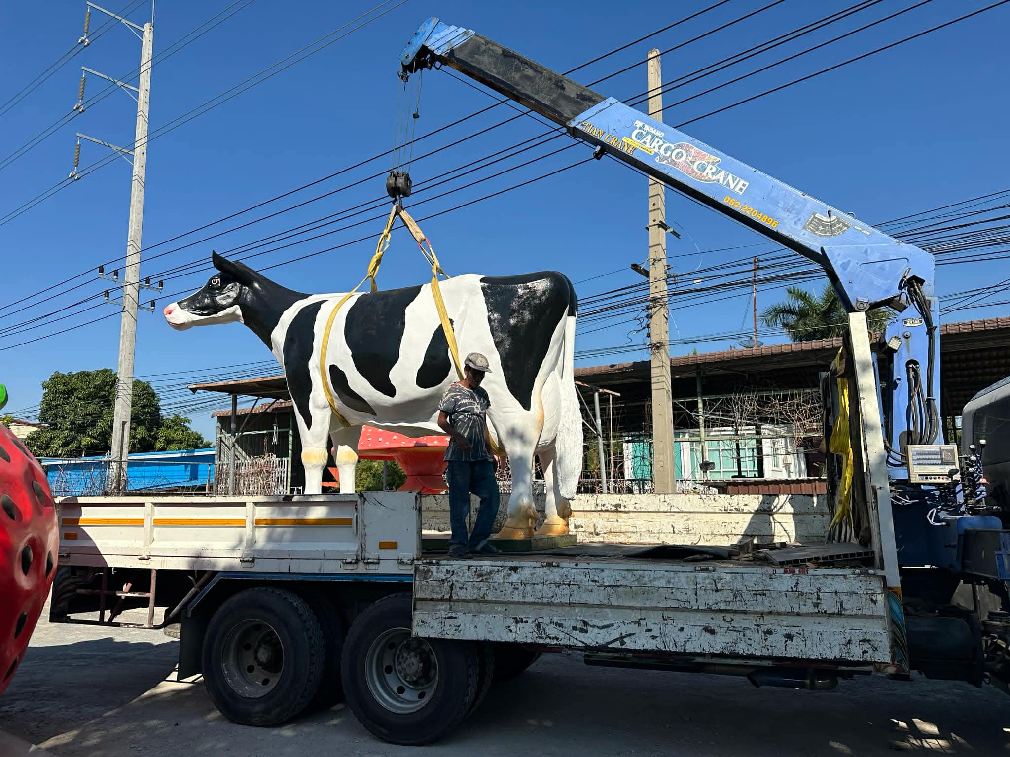 รูปปั้นวัว